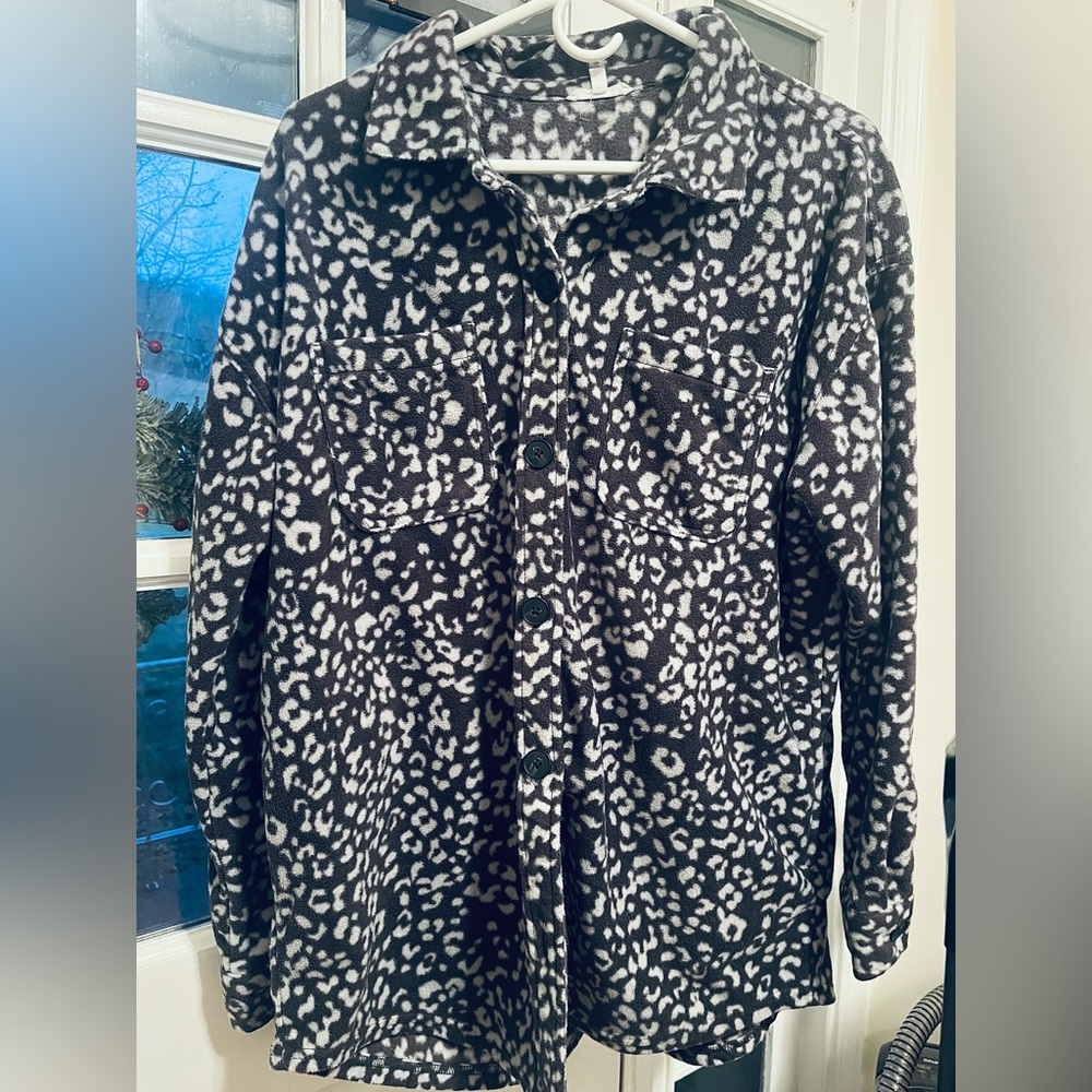 Maurices Fleece Button Up